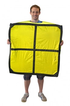 Seconde Peau Morphsuit™ Tetris Forme O costume