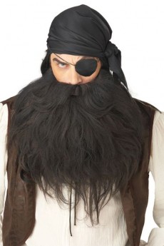 Barbe Et Moustache De Pirate accessoire