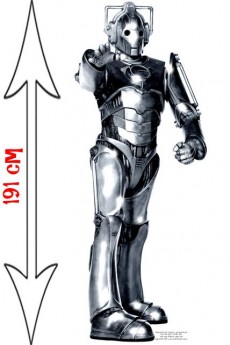 Figurine Géante Carton Cyberman Doctor Who accessoire