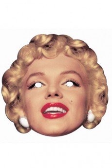 Masque Carton Adulte Marilyn Monroe accessoire