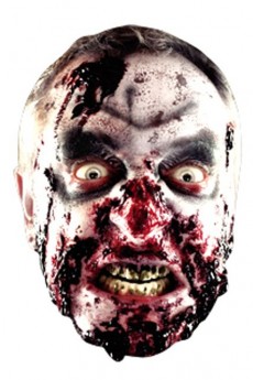 Masque Carton Adulte Zombie accessoire