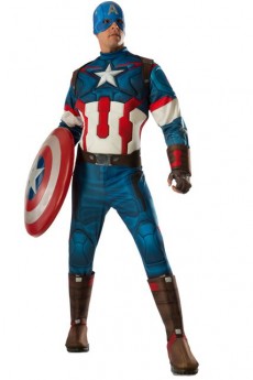 Déguisement Luxe Captain America Avengers 2 costume