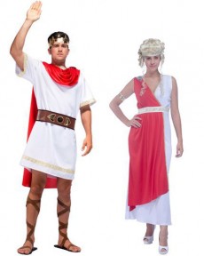 Couple De Noble Romain costume