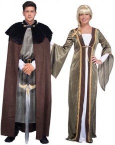 Couple Médiéval Yseult costume