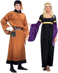 Couple Médiévale Maxime costume