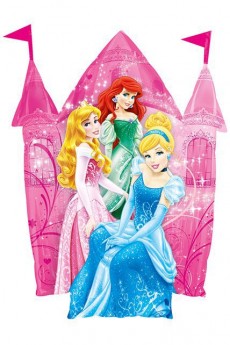 Ballon Château Disney Princesses Super Forme XL accessoire