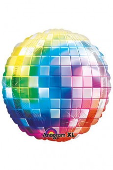 Ballon Multicolore 70'S Disco Fever Jumbo XL accessoire