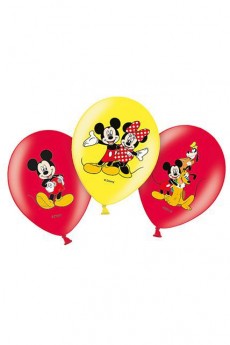 Sachet De 6 Ballons Mickey Mouse accessoire