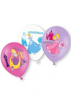 Sachet De 6 Ballons Princesses Disney accessoire