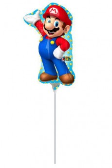 Ballon Sur Tige Super Mario Mini Forme accessoire
