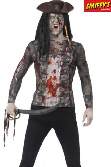 T Shirt Pirate Zombie costume
