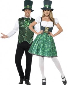 Couple Leprechaun St Patrick costume