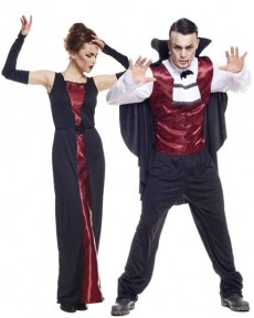 Couple Adulte De Vampire costume