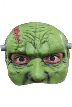 Demi Masque Latex Adulte Frankenstein accessoire