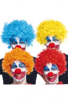 Lot De 12 Perruques Clown accessoire