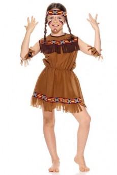 Déguisement Enfant Indienne Sauvage costume