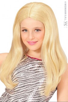 Perruque Enfant Blonde Hannah accessoire