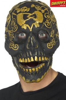 Masque De Bal Masqué Tête De Mort Latex accessoire
