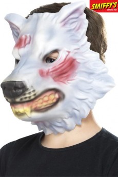 Masque Enfant Loup Gris accessoire