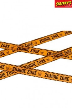 Ruban Zombie Zone Caution accessoire