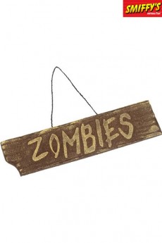 Panneau À Suspendre Zombies accessoire