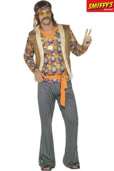 Déguisement Chanteur Hippie Années 60 costume
