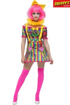 Déguisement Clown Patchwork Fever costume