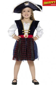 Déguisement Enfant Fille Pirate À Paillettes costume