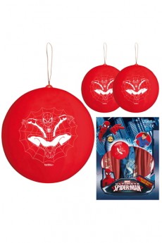 Sachet De 3 Ballons À Frapper Spiderman accessoire