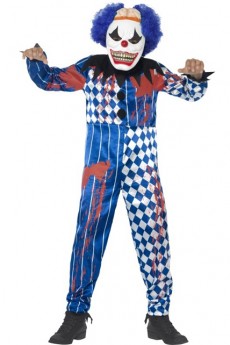 Déguisement Enfant Clown Sinistre Luxe costume