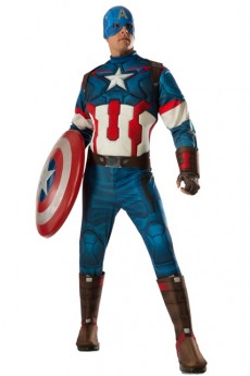 Déguisement Luxe Captain America costume