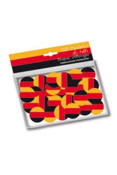 Sachet 150 Confettis De Table Drapeau Allemagne accessoire