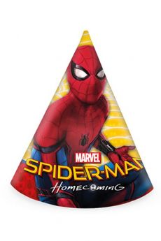 Lot De 6 Chapeaux Spiderman Homecoming accessoire