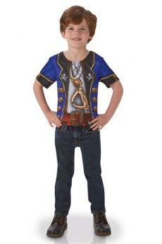 T Shirt Garçon Imprime Pirate costume