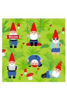 Sachet De 20 Serviettes Gnomes accessoire