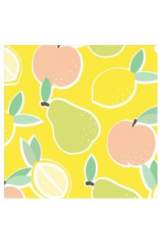 Sachet De 20 Serviettes Lemon & Co accessoire
