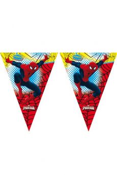 Bannière Drapeau Spiderman 2 accessoire