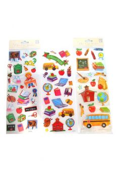 Sticker Back To School Assortis accessoire