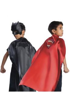 Cape Réversible Enfant Batman Superman costume