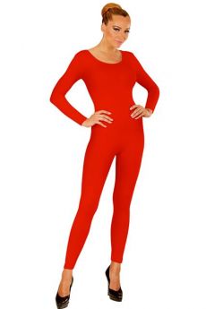 Justaucorps Adulte Femme Rouge costume