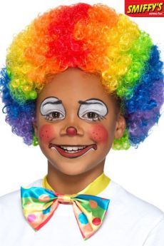 Perruque Enfant Clown Multicolore accessoire