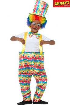 Déguisement Enfant Garçon Clown Multicolore costume