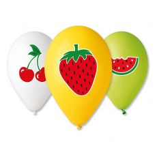 Sachet De 5 Ballons Fruit accessoire