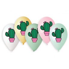 Sachet De 5 Ballons Cactus accessoire
