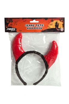 Serre Tête Diable Halloween Adulte accessoire
