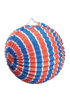 Lampion Ballon 25 Cm Tricolore accessoire
