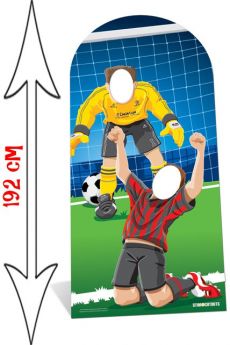 Figurine Géante Passe Tête En Carton Football accessoire