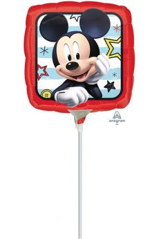 Ballon Foil Carre Mickey Roadster Racers accessoire