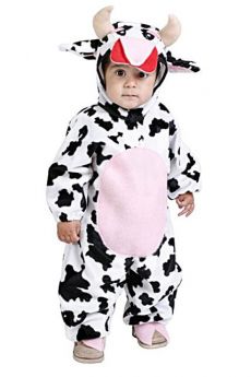 Combinaison Bébé Vache Avec Coiffe costume