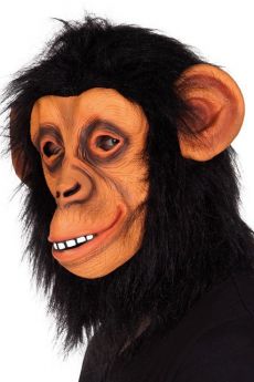 Masque En Latex Chimpanzé accessoire